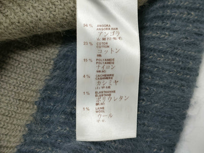 LOUIS VUITTON LV logo angora blend sweater top