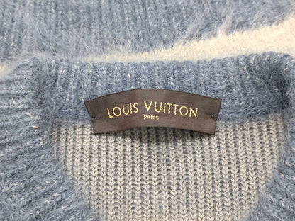 LOUIS VUITTON LV logo angora blend sweater top