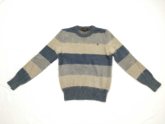 LOUIS VUITTON LV logo angora blend sweater top