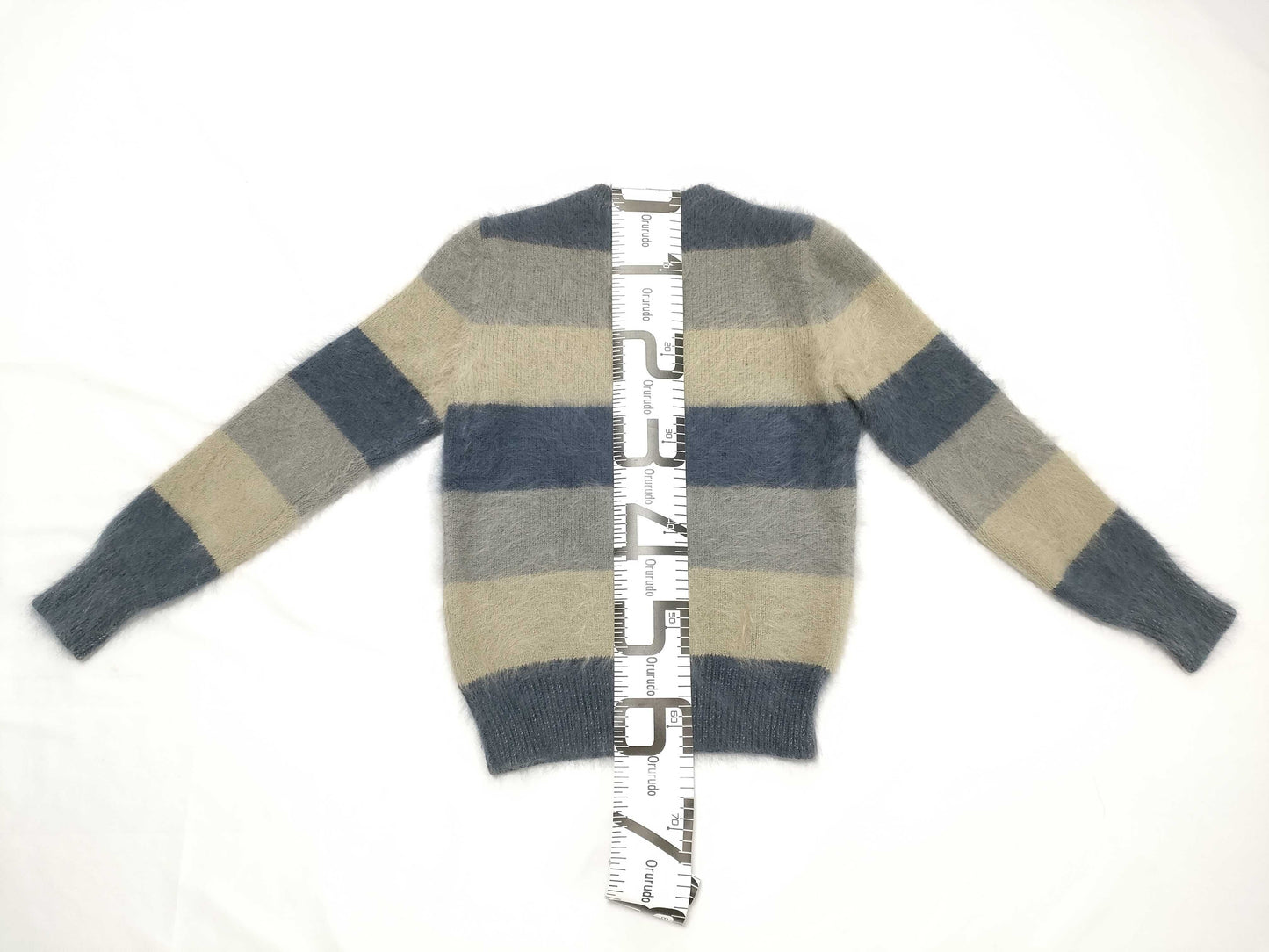 LOUIS VUITTON LV logo angora blend sweater top