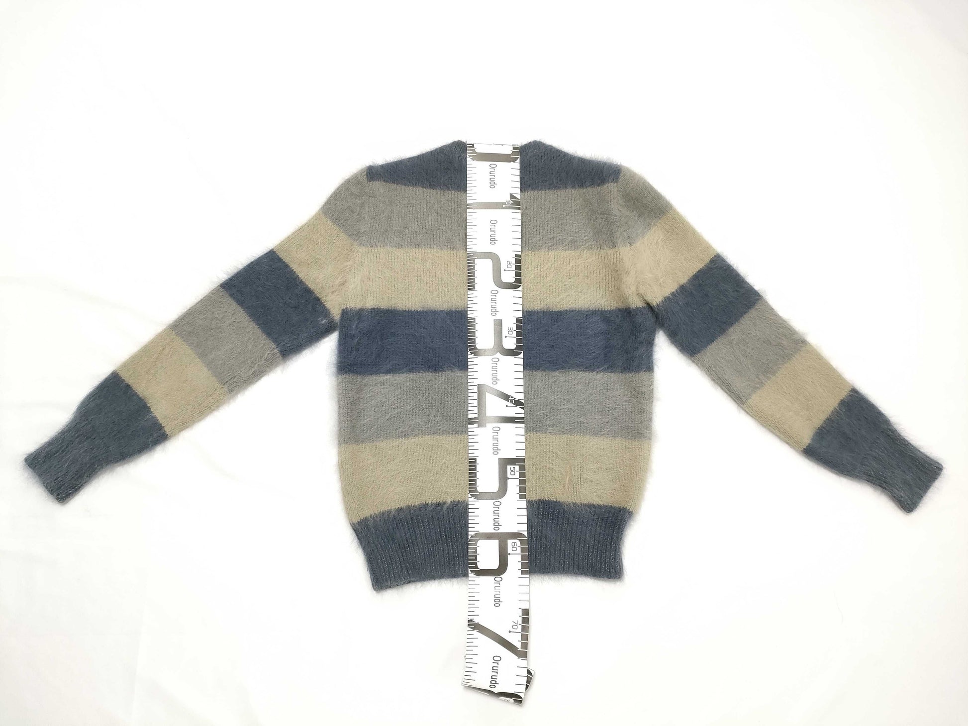 LOUIS VUITTON LV logo angora blend sweater top