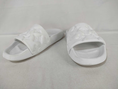 LOUIS VUITTON Monogram Waterfront Rubber Sandals