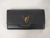 LOUIS VUITTON Portefeuille Capucines Black Long Wallet [Model Number] M61248 [Serial Number] RFID Unverified MI1137 Wallet
