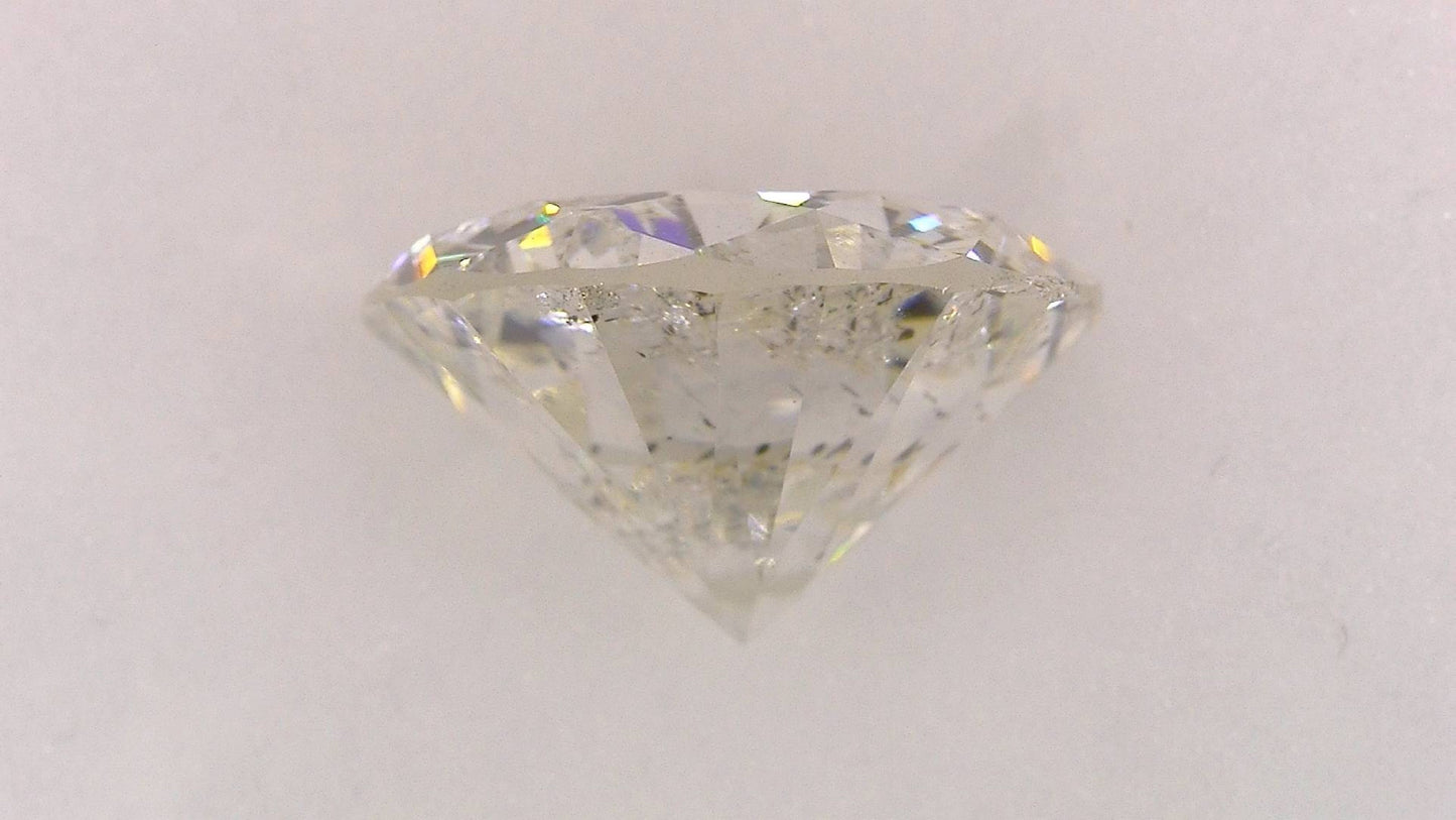 2.039ct I I-1 GOOD/GD/FR NONE NATURAL 8.21-8.30 x 4.87mm Loose Diamond