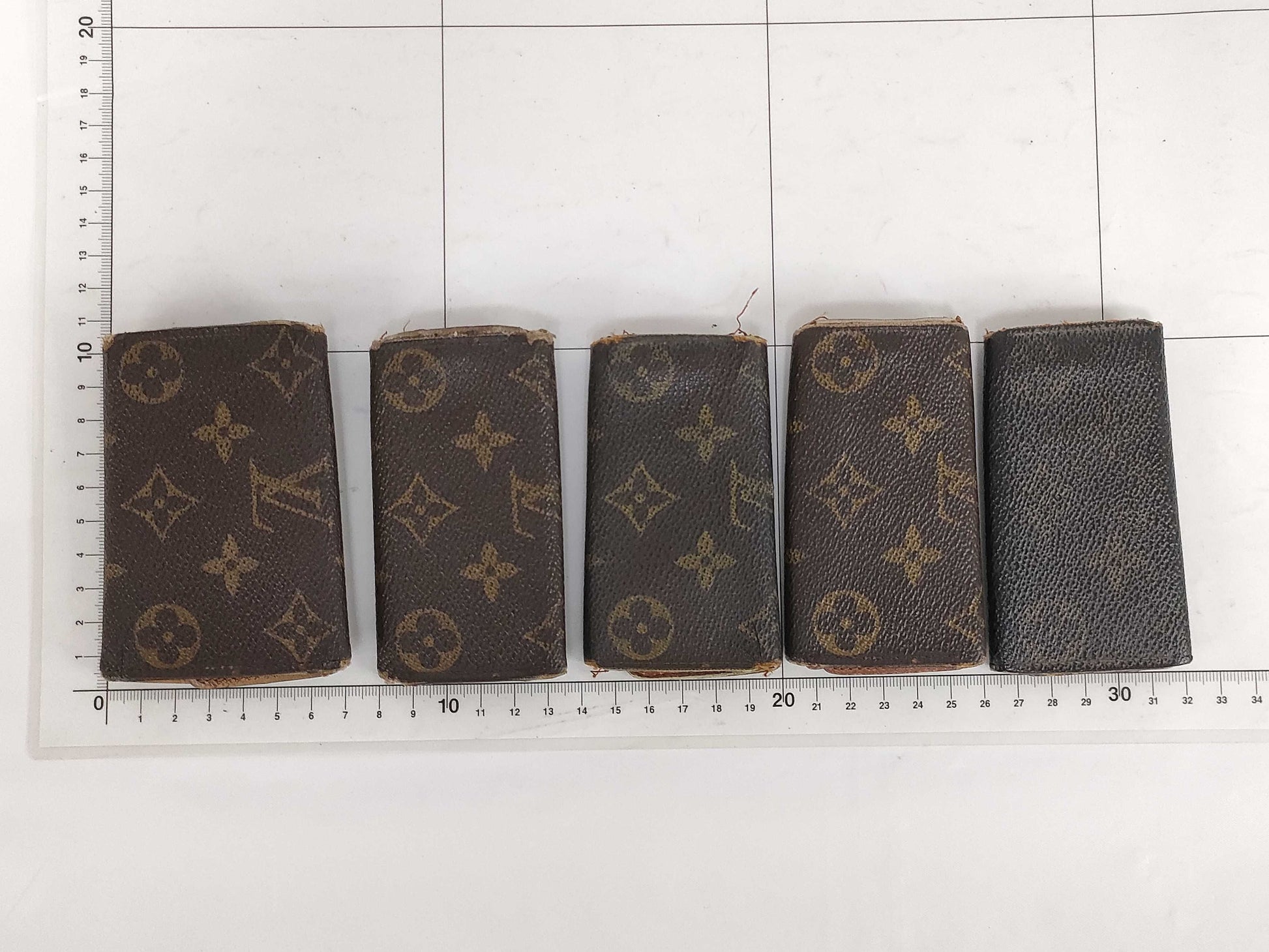 LOUIS VUITTON Monogram LV Key Case 5-Piece Set Key Case/Key Holder
