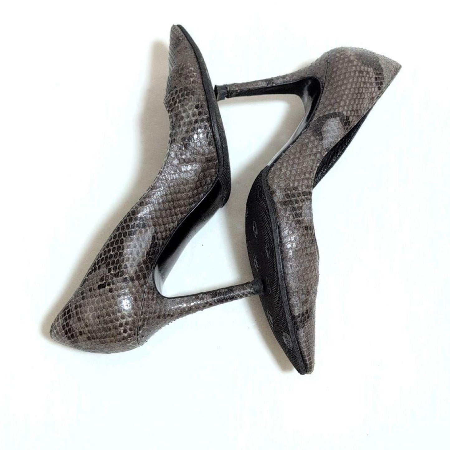 Sergio Rossi Sergio Rossi heel pumps in python leather, size 36 1/2 