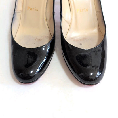 Christian Louboutin pumps, high heels, round toe, size 36