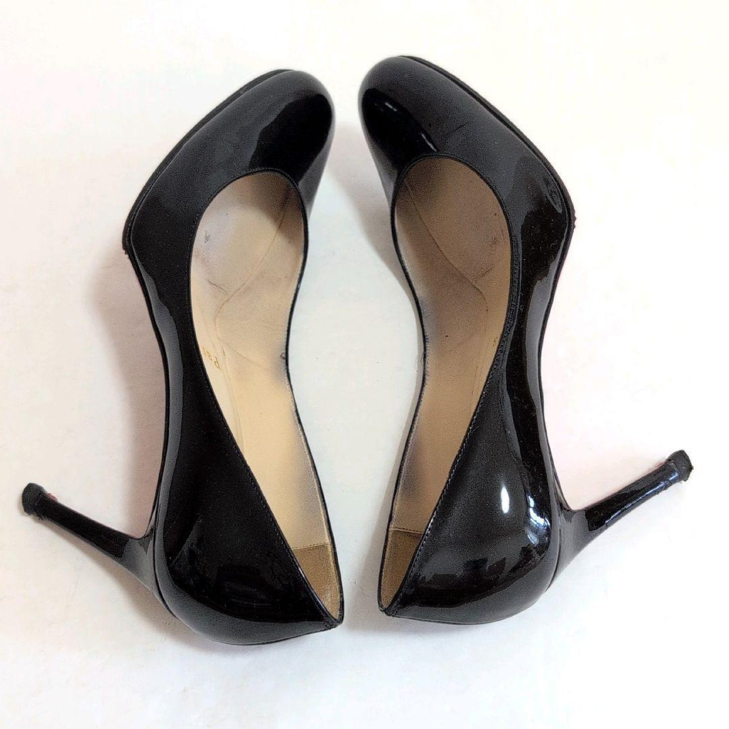 Christian Louboutin pumps, high heels, round toe, size 36