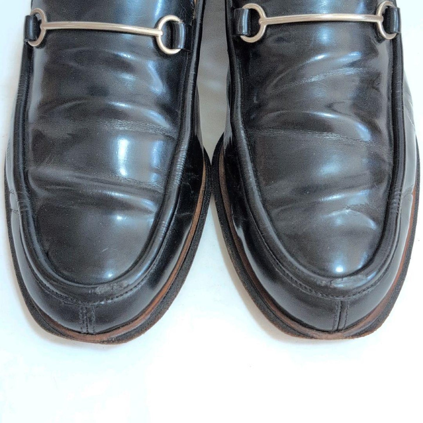 GUCCI Horsebit Loafers, Size 37 1/2 