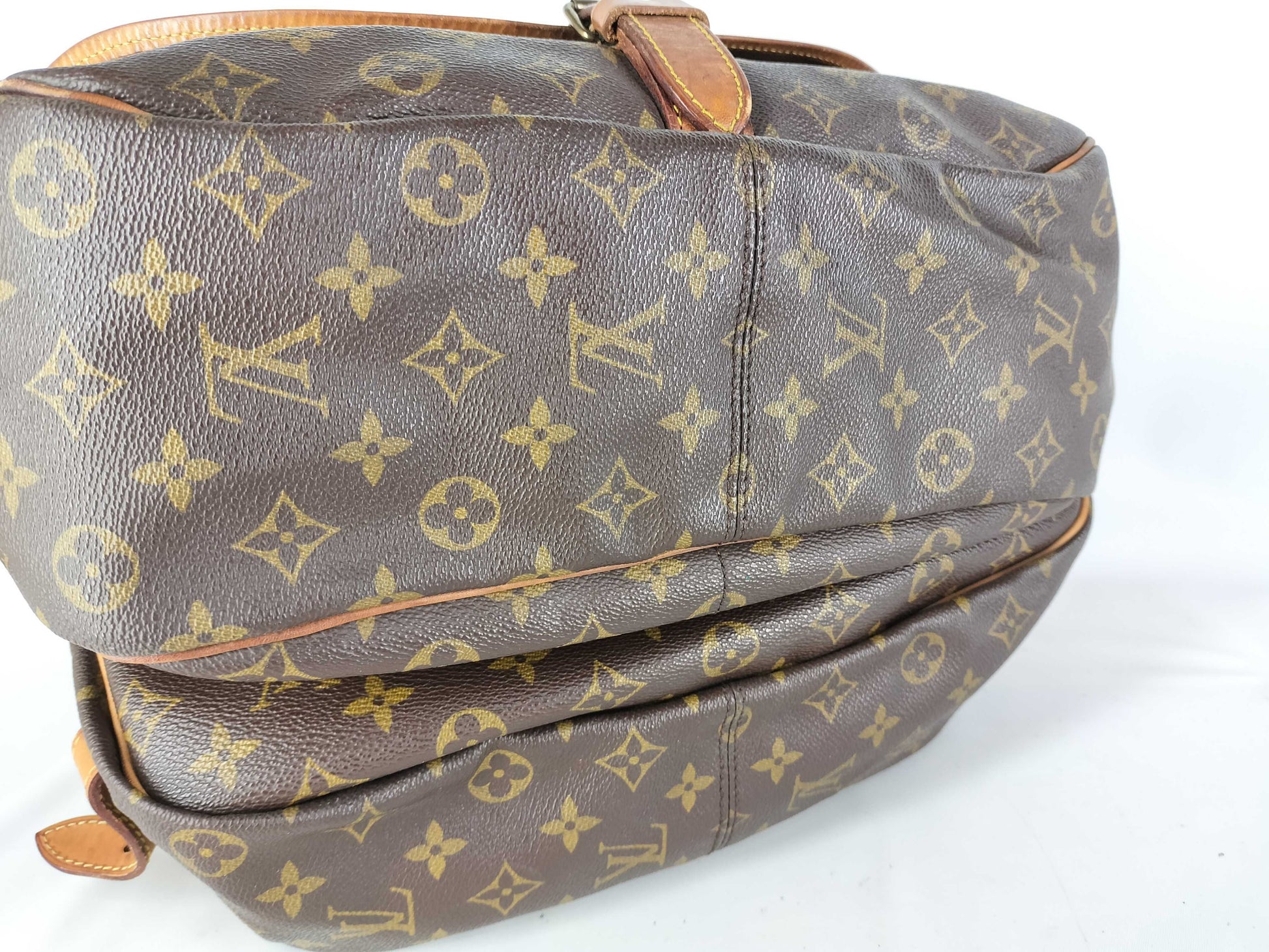 LOUIS VUITTON Monogram Louis Vuitton Shoulder Bag M42256 Saumur 30 Monogram 882VI Shoulder Bag