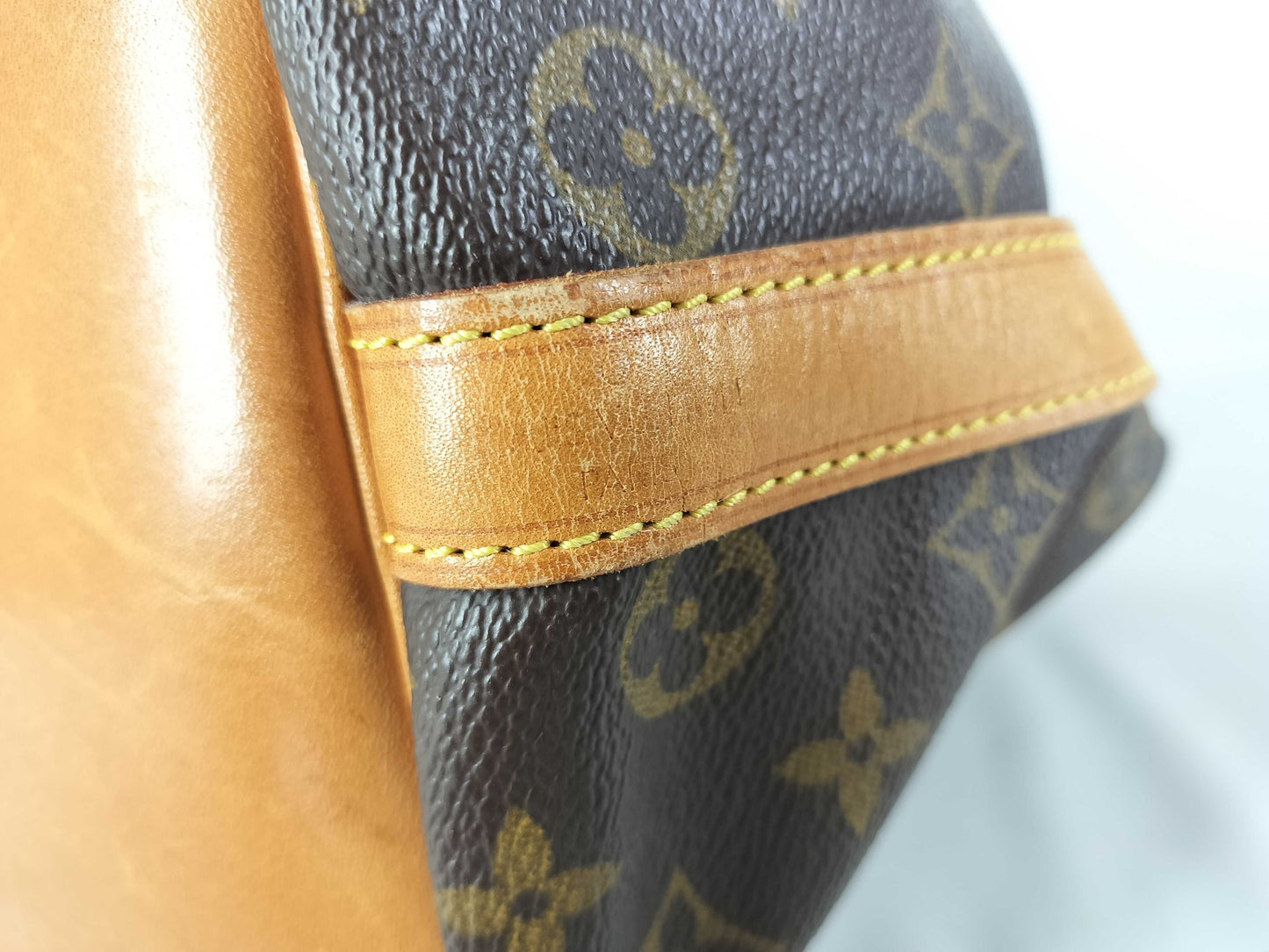 LOUIS VUITTON Monogram Louis Vuitton Drawstring Shoulder Bag Petit Noe M42226 Monogram AR0050 Shoulder Bag