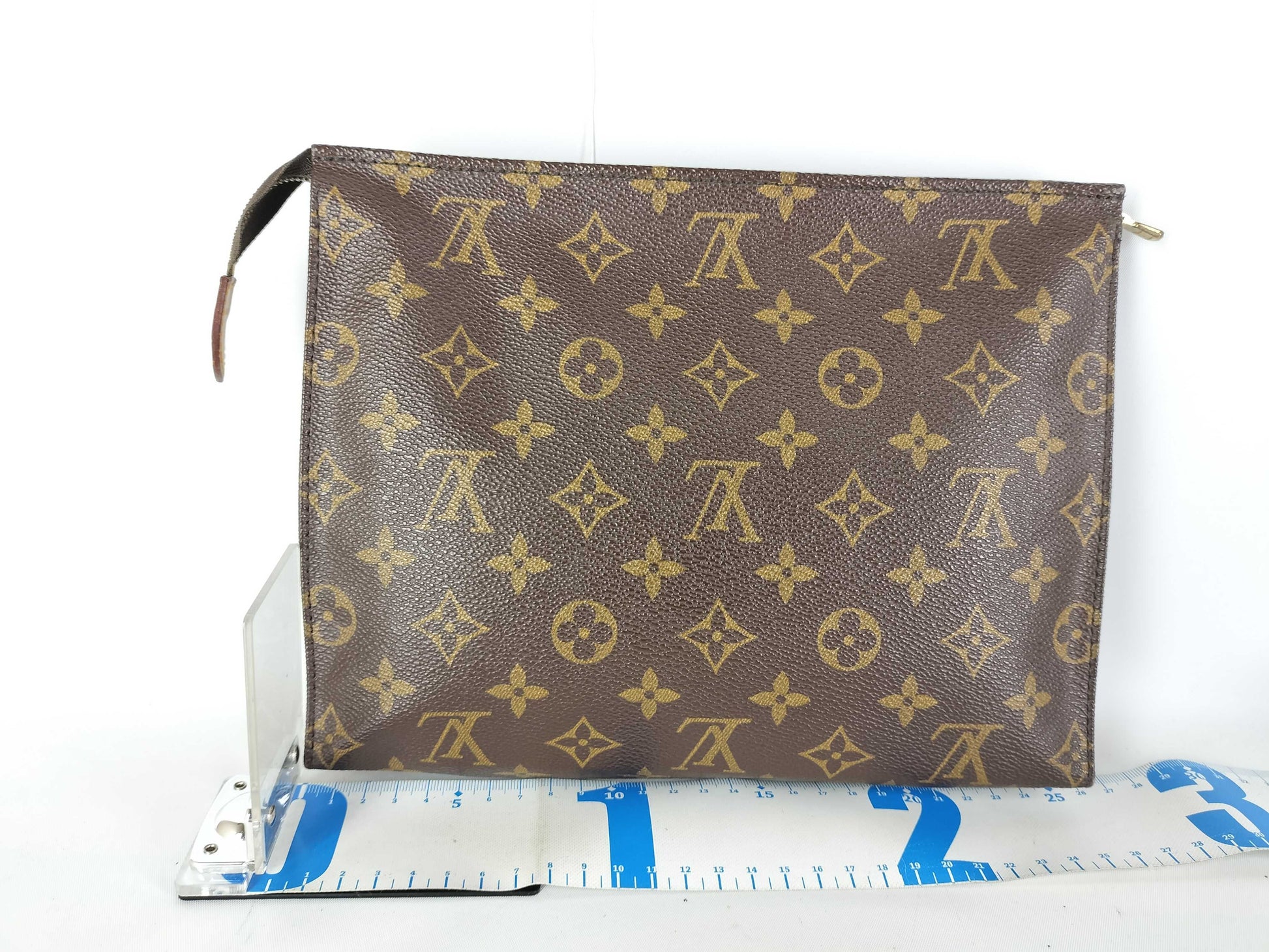 LOUIS VUITTON Monogram Louis Vuitton Pouch/Poche Toilette 26/M47542/Monogram/Unknown Engraving Second Bag