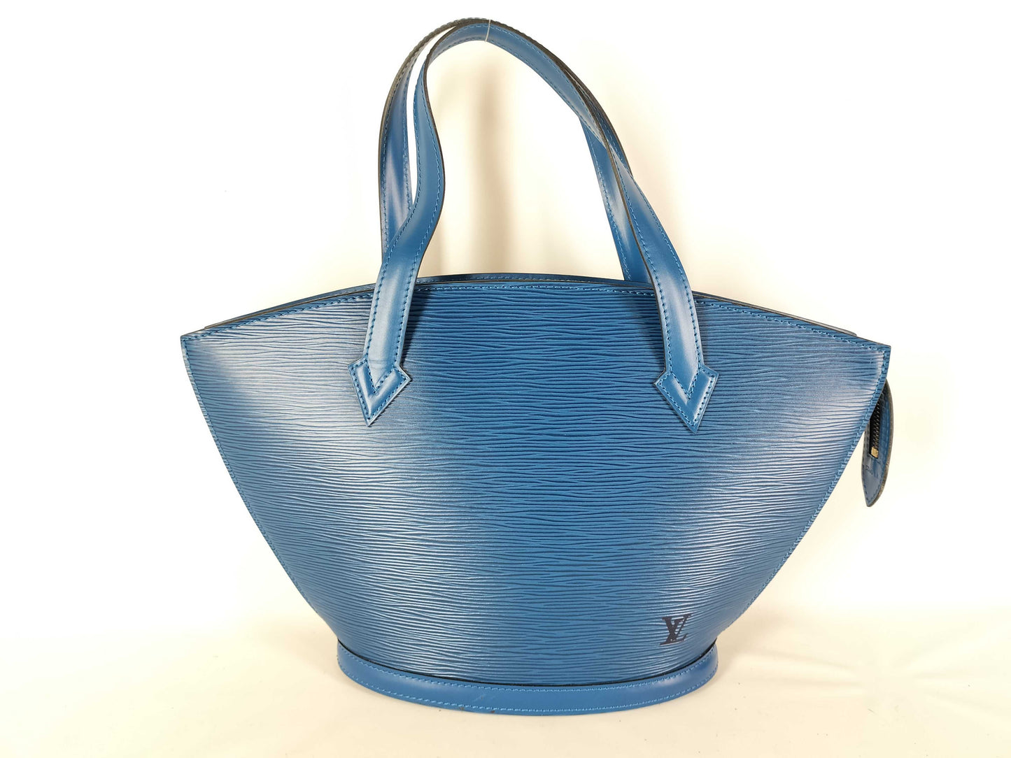 LOUIS VUITTON Epi Louis Vuitton Tote Bag M52275 Saint Jacques Epi Toledo Blue VI0925 Tote Bag