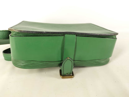 LOUIS VUITTON Epi Leather Shoulder Bag, Carte Ciel MM, M52244, Epi Leather, Borneo Green, MI0940 Shoulder Bag