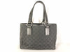 GUCCI GG Canvas Tote Bag / 113019 / GG Canvas / Black Tote Bag