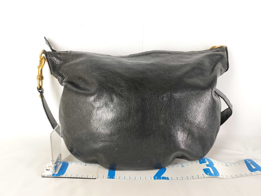 GUCCI / Shoulder Bag / Soho / 121546 / Interlocking / Studs / Calfskin / Black Shoulder Bag