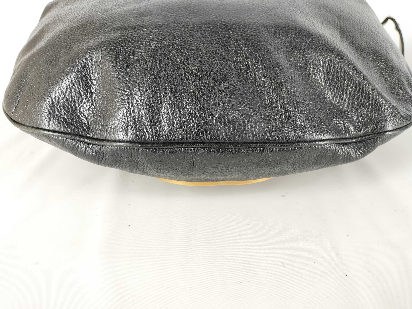 GUCCI / Shoulder Bag / Soho / 121546 / Interlocking / Studs / Calfskin / Black Shoulder Bag