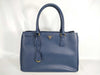 PRADA Prada 2-Way Tote Bag, Galleria, 1BA274, Saffiano Leather, Blue, No Strap, Tote Bag
