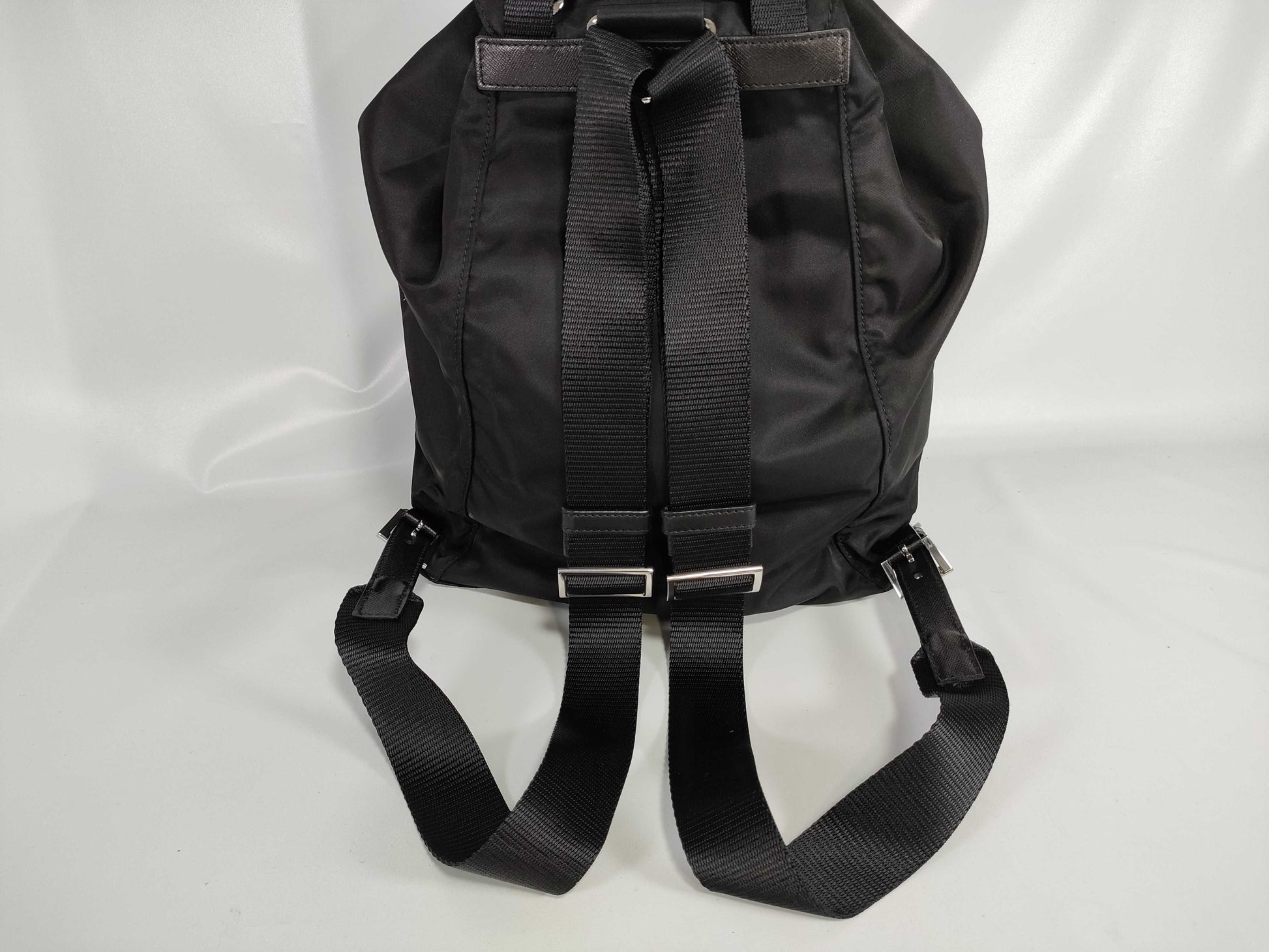 PRADA Nylon Prada Backpack/Tesuto/Nylon/Black Backpack