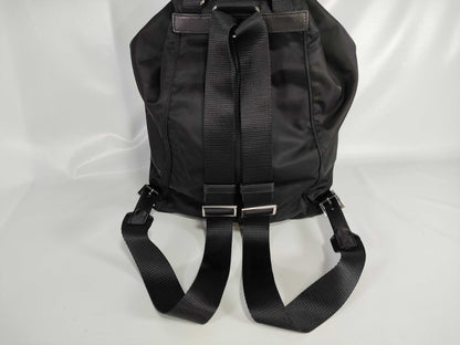 PRADA Nylon Prada Backpack/Tesuto/Nylon/Black Backpack