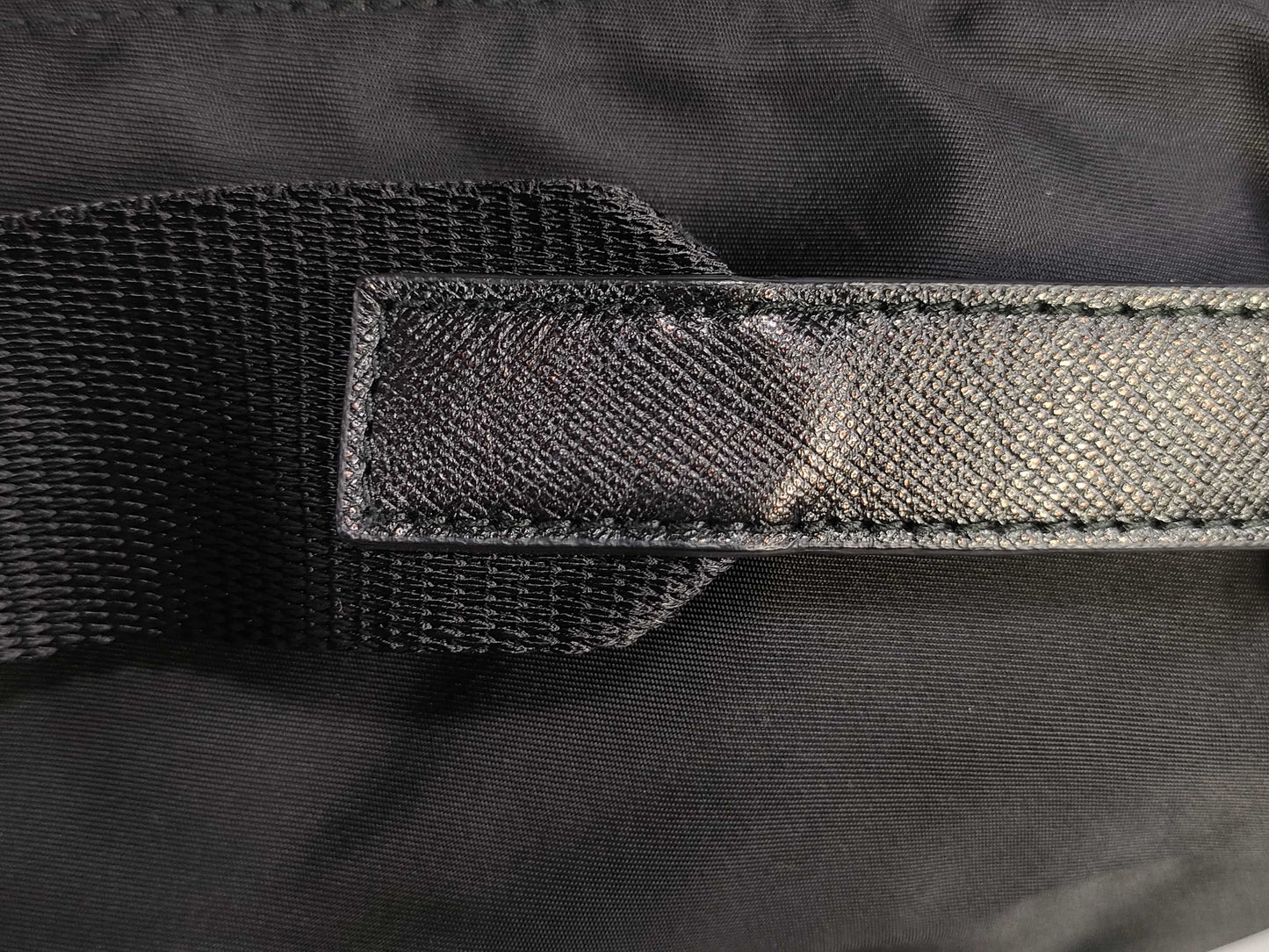 PRADA Nylon Prada Backpack/Tesuto/Nylon/Black Backpack