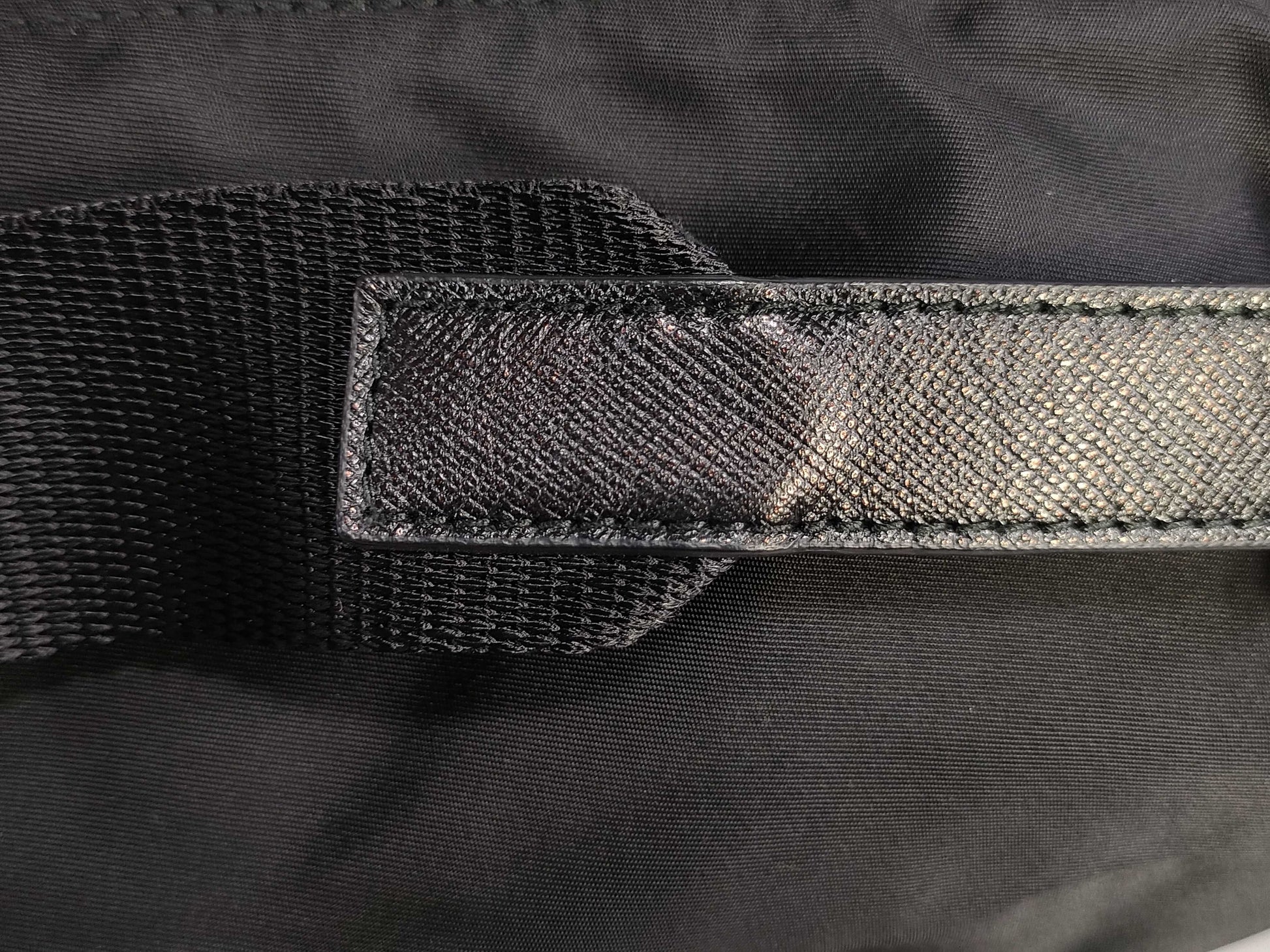 PRADA Nylon Prada Backpack/Tesuto/Nylon/Black Backpack