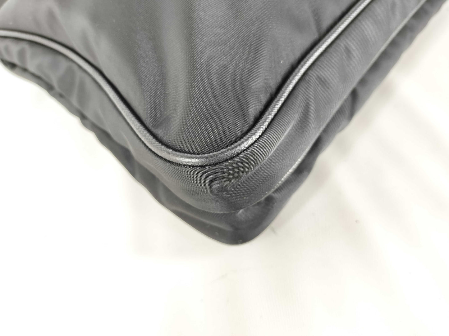 PRADA Nylon Prada Shoulder Bag/2VH251/Tesuto/Nylon/Black Shoulder Bag