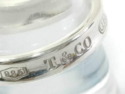 Tiffany & Co. Tiffany / Sterling Silver Narrow Ring / 1837 / 925 / Silver Color / 4.1g Ring