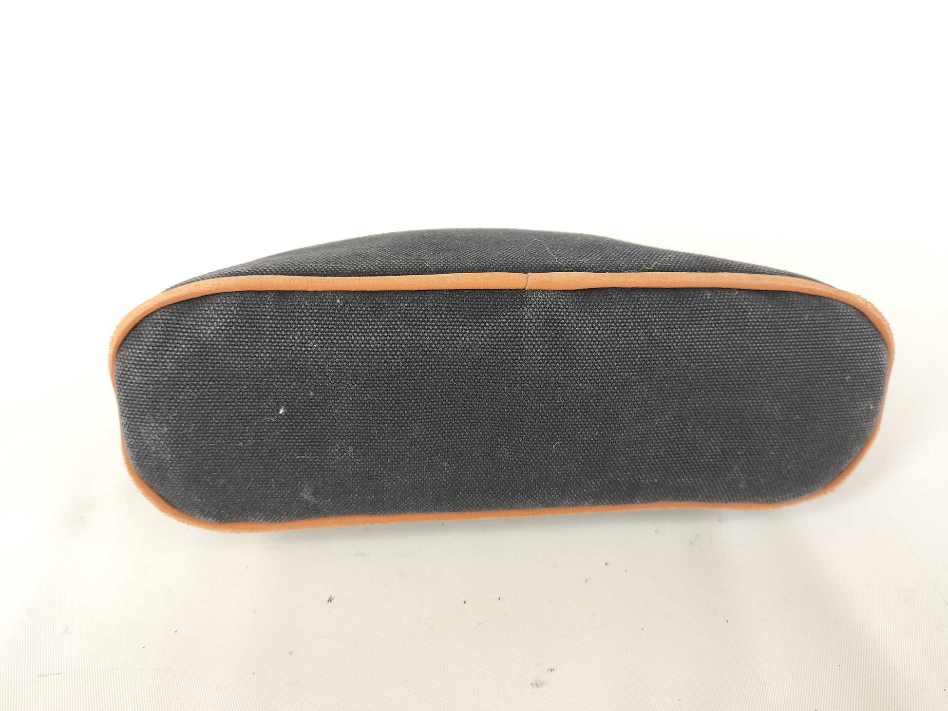 HERMES Bolide Pouch/Canvas/Black Pouch