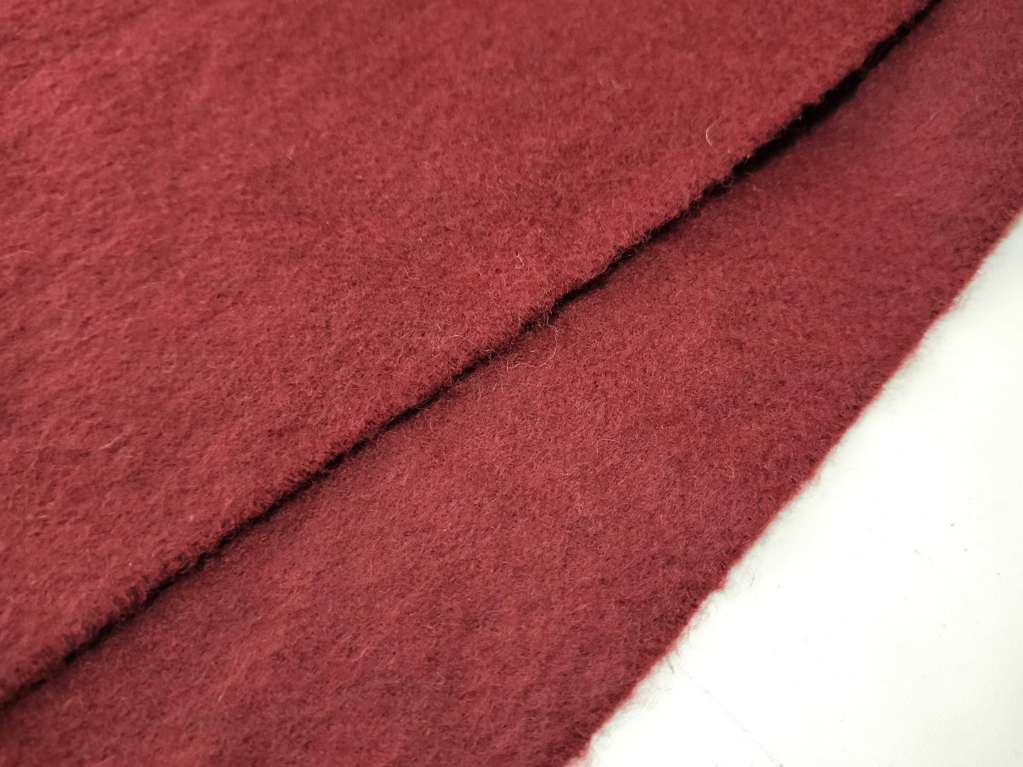 Burberry London Fringe Scarf with Horse Logo, Bordeaux, Tagless