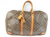 LOUIS VUITTON Monogram Sirius 55 Boston Business Handbag M41404