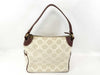 CELINE Triomphe Macadam Canvas and Leather Gold One-Hand Bag Shoulder Bag