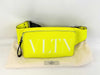 Valentino Garavani VLTN Yellow Leather Waist/Body Bag/Shoulder Bag
