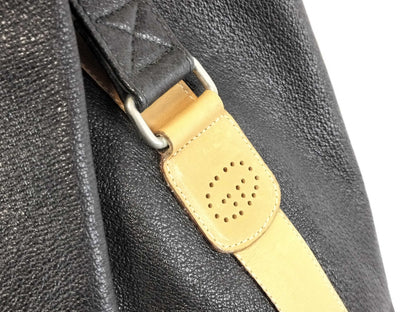 GUCCI Old Gucci GUCCI 012 58 5618 Old Gucci Leather Backpack Bag Rucksack