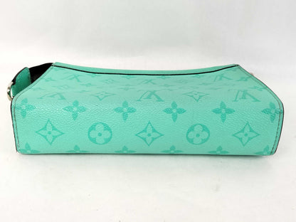 LOUIS VUITTON Monogram Louis Vuitton M30934 Gaston Wearable Wallet Taiga Rama Shoulder Bag Second Bag