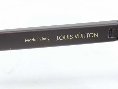 LOUIS VUITTON Monogram Louis Vuitton Z1487E LV Waimea Brown Monogram Sunglasses Eyeglasses Sunglasses Eyeglasses