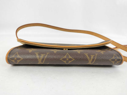 LOUIS VUITTON Monogram Pochette Twin Shoulder Bag M51854