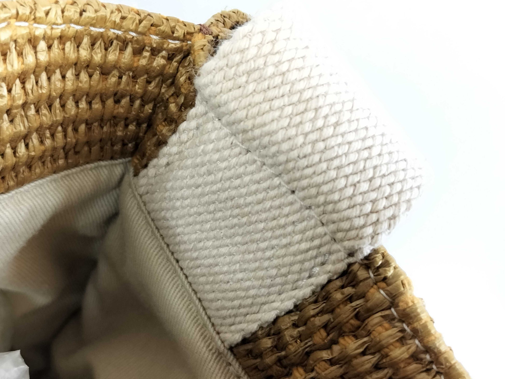 MARNI Raffia Logo Hand Canvas 2-Way Bag Handbag