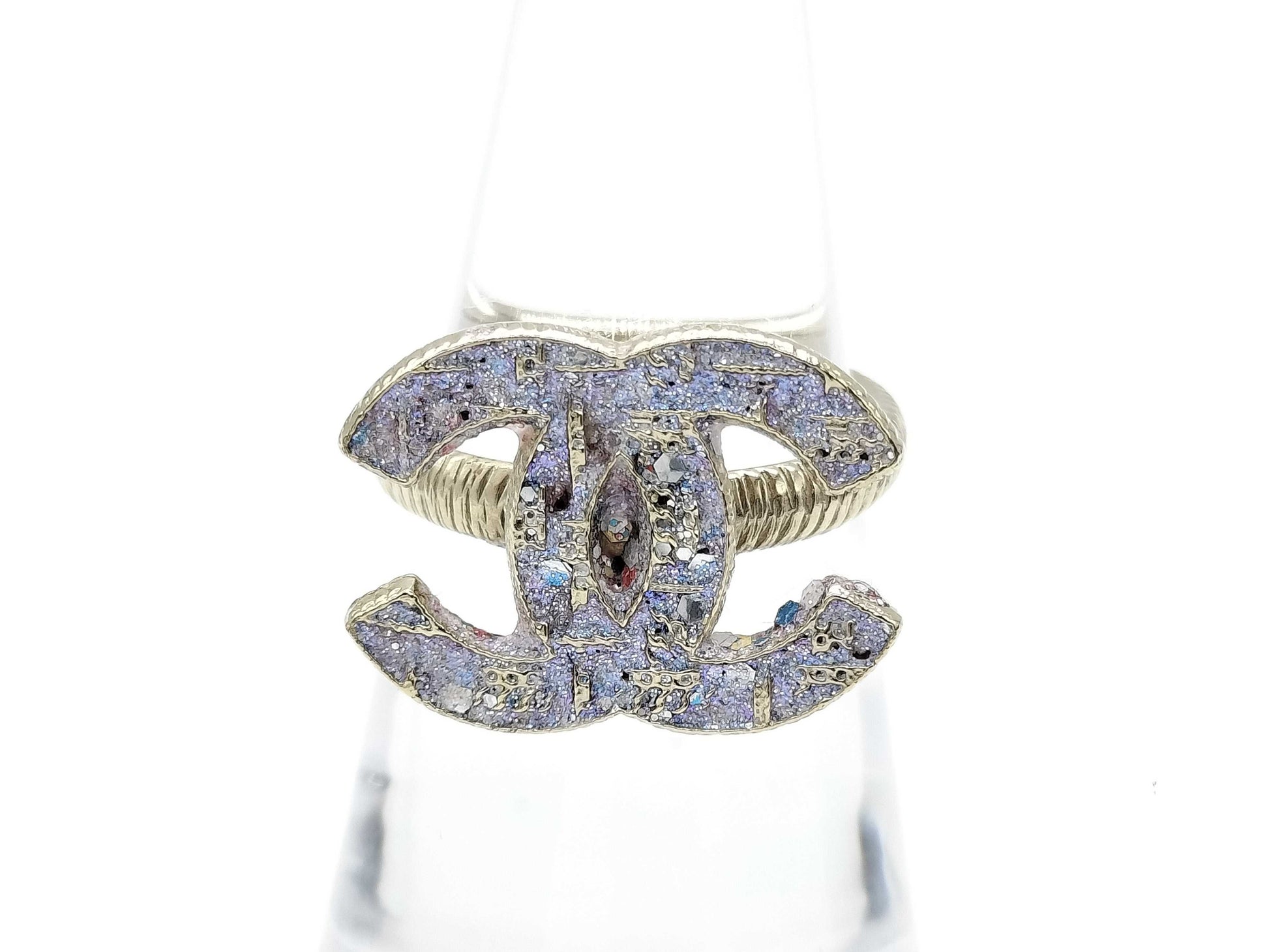 CHANEL Coco Mark, size 12, engraved, 13 B ring