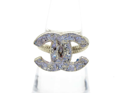 CHANEL Coco Mark, size 12, engraved, 13 B ring