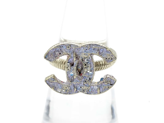 CHANEL Coco Mark, size 12, engraved, 13 B ring