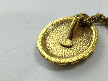 CHANEL engraved 99A necklace