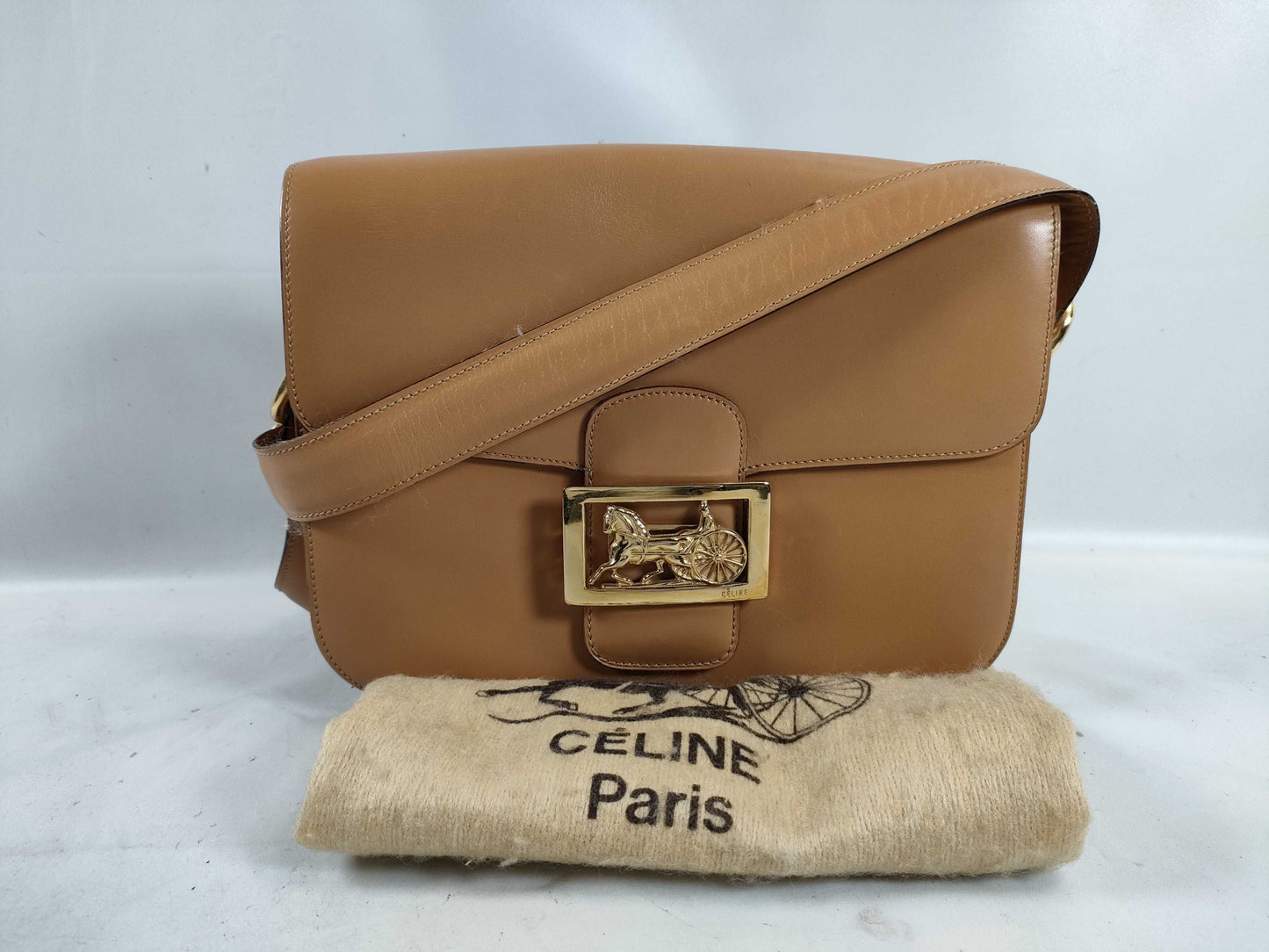 CELINE Horse Carriage Shoulder Bag