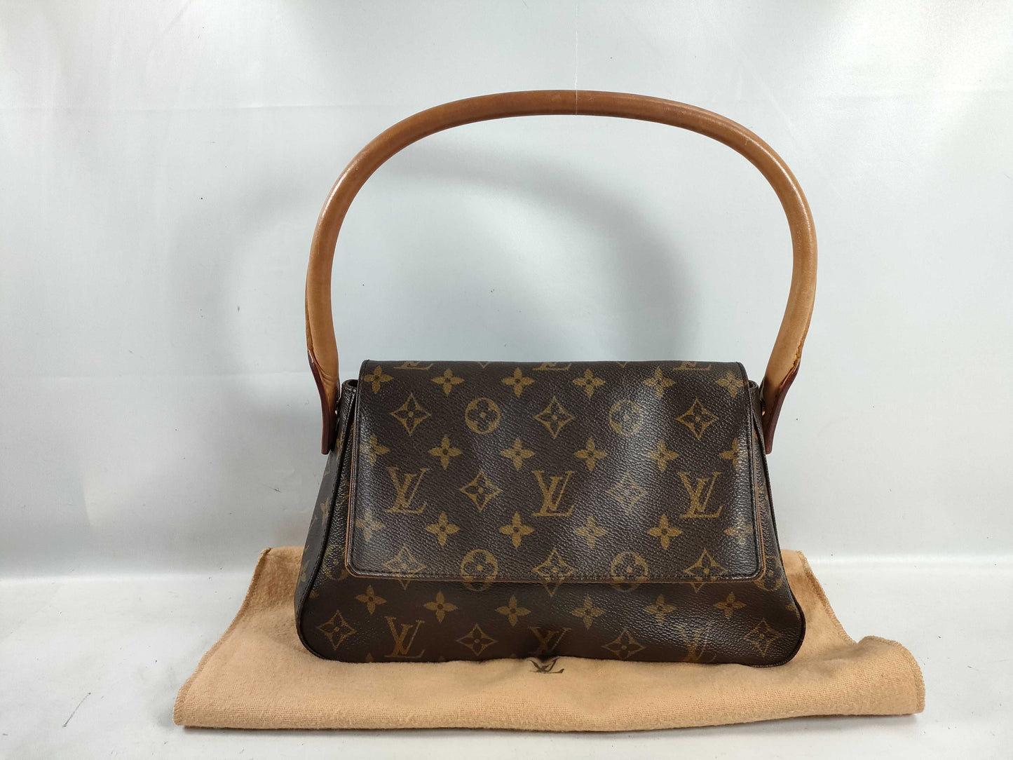 LOUIS VUITTON Monogram LV Mini Looping M51147 Handbag