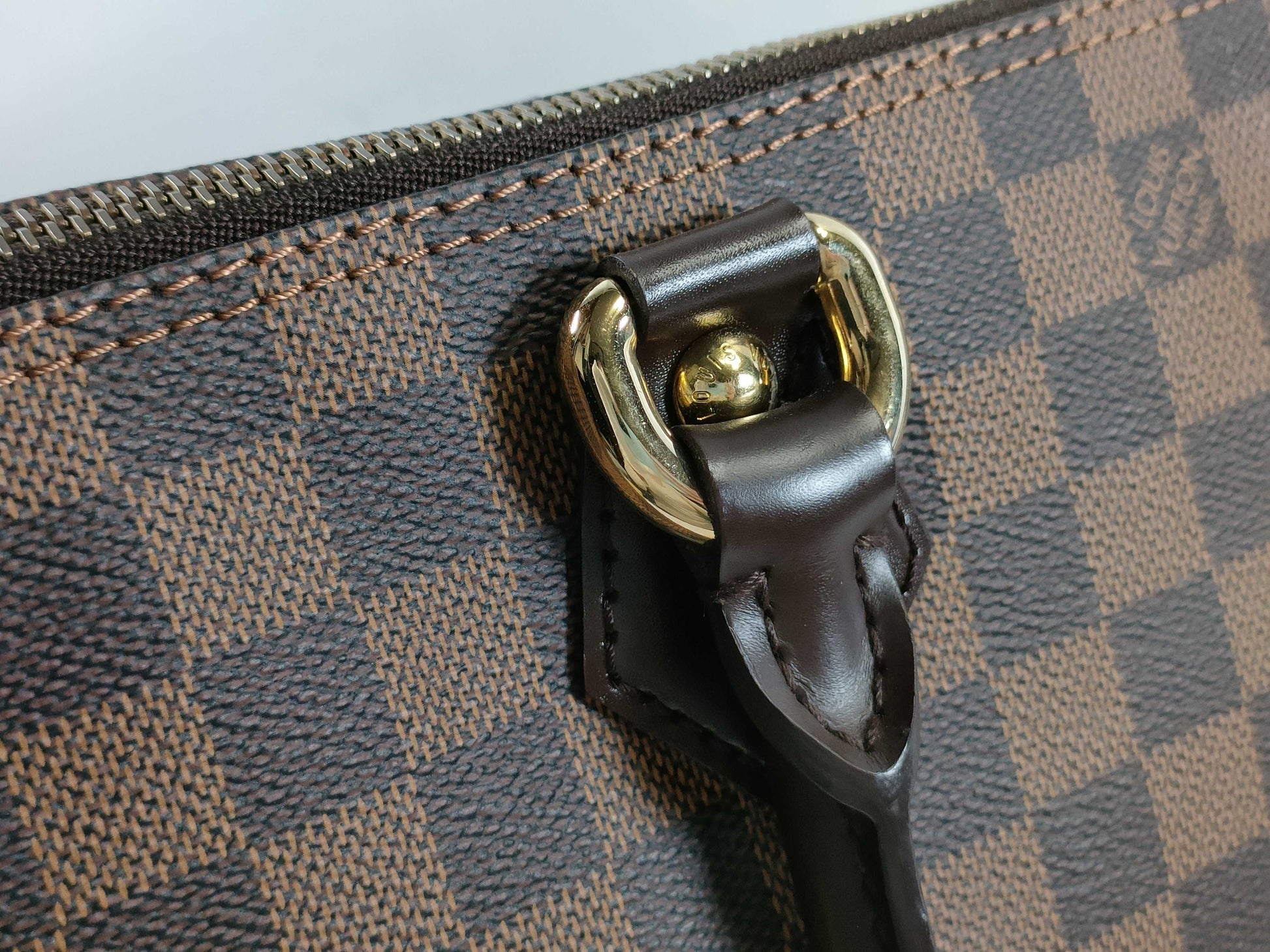 LOUIS VUITTON Damier LV Damier Saleya PM N51181 Tote Bag