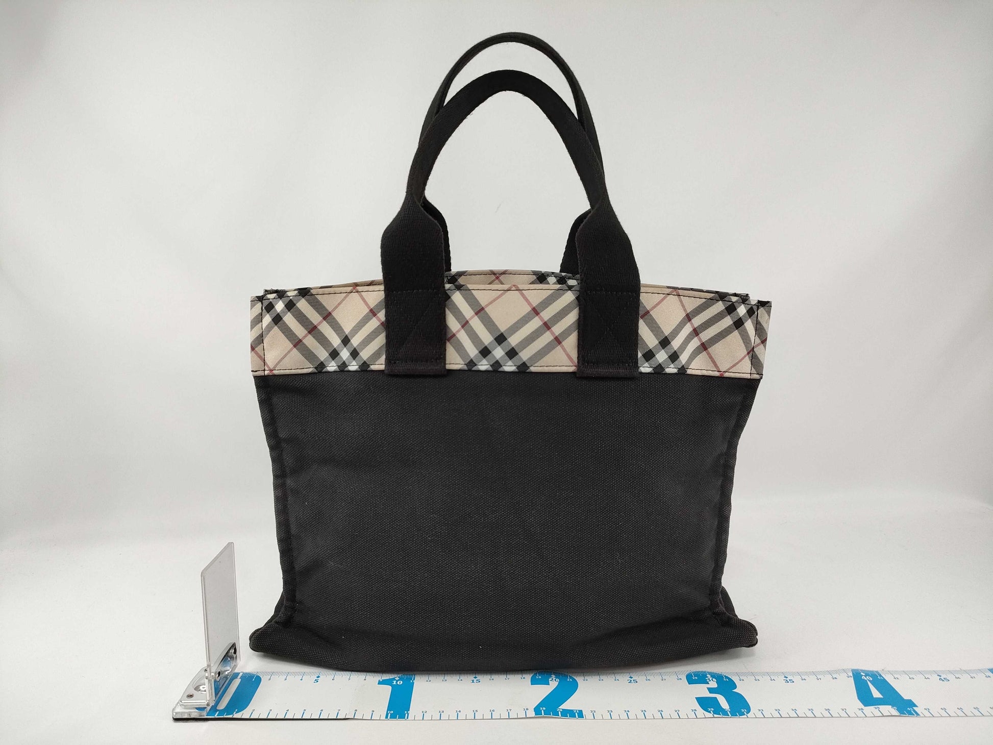 BURBERRY Blue Label Nova Check Nylon Handbag