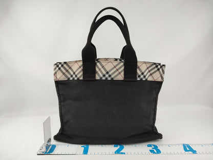 BURBERRY Blue Label Nova Check Nylon Handbag