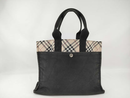 BURBERRY Blue Label Nova Check Nylon Handbag