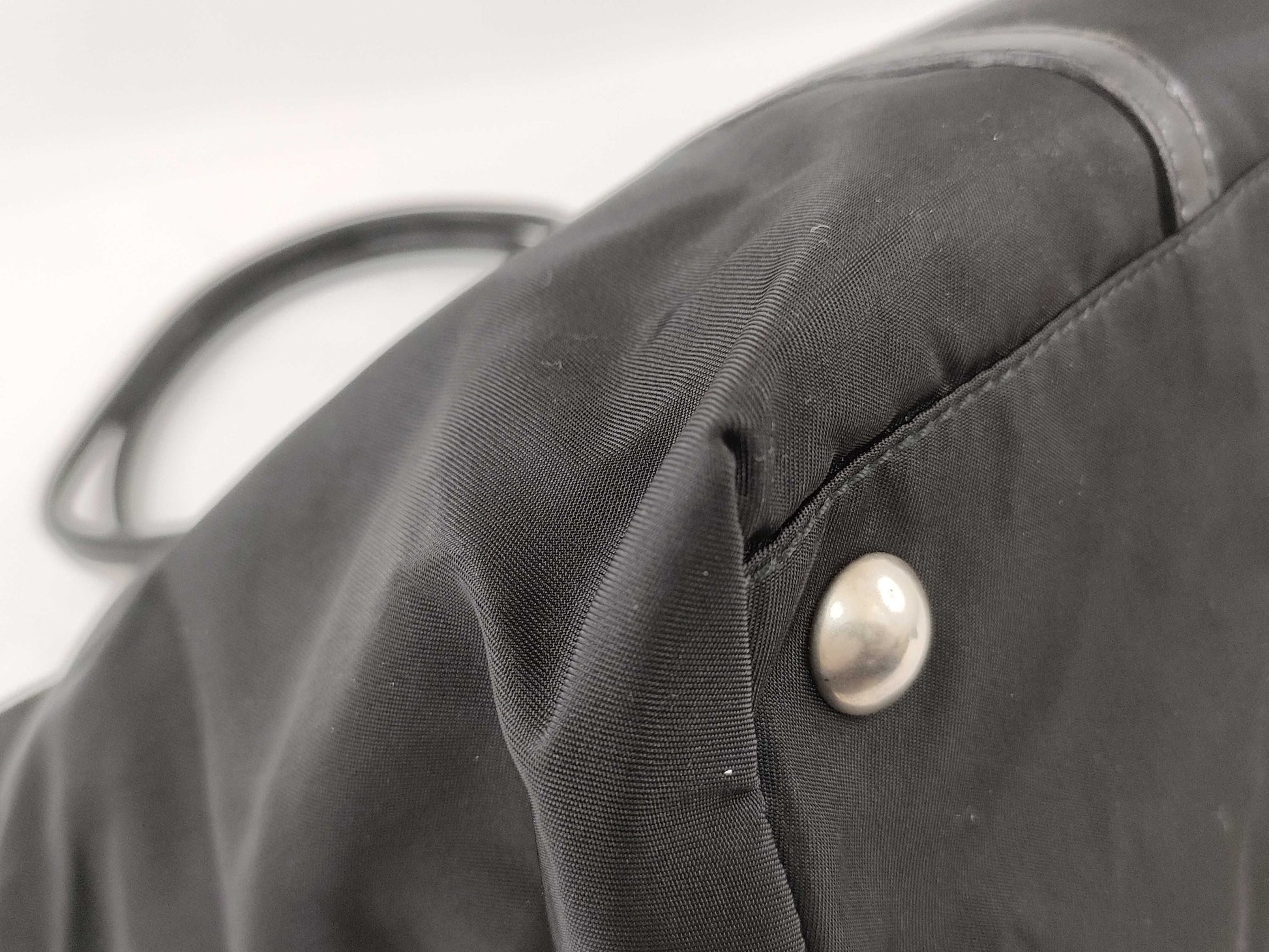 PRADA Nylon Prada Handbag Nylon Black Handbag