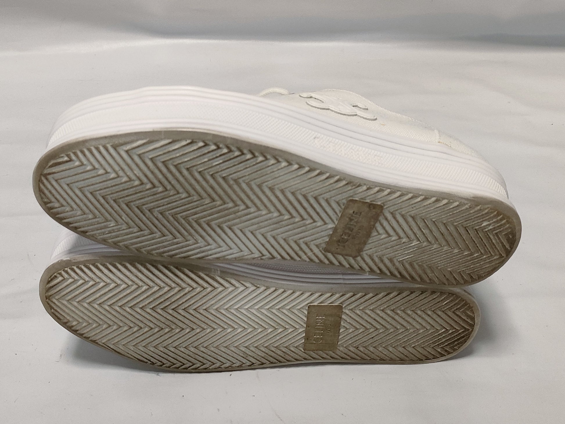 CELINE Canvas Triomphe Sneakers Size 37 Sneakers